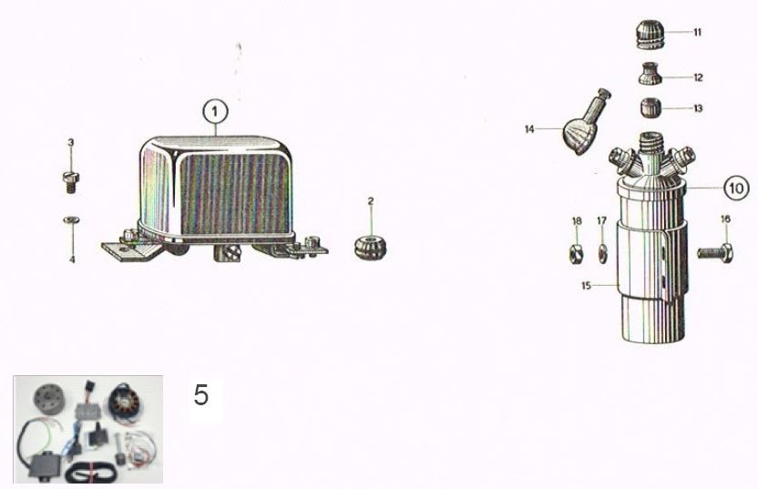 Condor A 250 bis Jg. 1964 / Baugruppe 16b